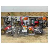 Lot of 12 - Various Door Knobs and Locks