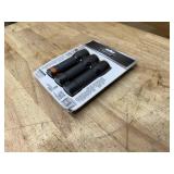 Defiant 3 Pack LED Tactical Flashlights 100 Lumens Aluminum Super Bright