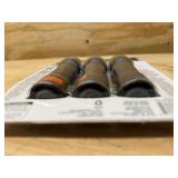 Defiant 3 Pack LED Tactical Flashlights 100 Lumens Aluminum Super Bright