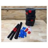 BCBIG Adjustable-Dumbbells-Sets,Free Weights-Dumbbells Set of 2 Convertible To Barbell A Pair of Lightweight for Home Gym