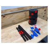 BCBIG Adjustable-Dumbbells-Sets,Free Weights-Dumbbells Set of 2 Convertible To Barbell A Pair of Lightweight for Home Gym