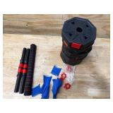 BCBIG Adjustable-Dumbbells-Sets,Free Weights-Dumbbells Set of 2 Convertible To Barbell A Pair of Lightweight for Home Gym