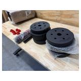 BCBIG Adjustable-Dumbbells-Sets,Free Weights-Dumbbells Set of 2 Convertible To Barbell A Pair of Lightweight for Home Gym