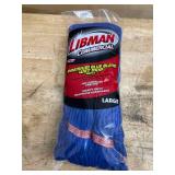 Lot of 2 - Libman Commercial Wet Mop Head, Blue Blend, Large