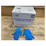 Powdered Free Large Nitrile Gloves - 1000 Gloves Total