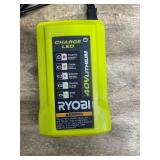 Lot of 2 - RYOBI GEN2 Lithium-ion 40 Volt 40v Slim Line Compact Battery Charger OP404