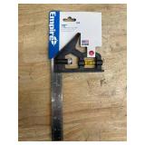 Lot of 2 - Empire Level 220 12-Inch POLYSTEELTM Combination Square