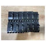 Lot of 12 - Circuit Breakers