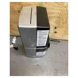 Honeywell MN12CES Portable Air Conditioner, 12,000 BTU Cooling, with Dehumidifier & Fan (Black-Silver)