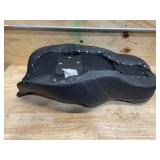 Saddlemen Road Sofa Seat w/Backrest - 808-07B-185BR for 2008-2025 Harley-Davidson Touring Motorcycles