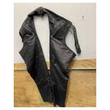 First Manufacturing Co. Black Rally Chaps - FMM835CC-BLK-XXL