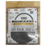 Lot of 2 -DeWALT DW3112 Saw Blade, 10 in Dia, 5/8 in Arbor, 24-Teeth, Carbide Cutting Edge (07102512)
