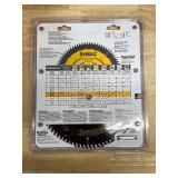 Lot of 2 - DEWALT DW3218PT 10-Inch 80 Tooth ATB Crosscutting Saw Blade (07102512)
