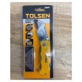 Lot of 2 - Tolsen Utility Knife, 30007, 61x19MM (0710257.3)