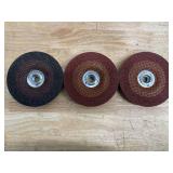 Lot of 3 - Various Makita Grinding Wheels (0710256.76)