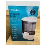 Homedics Warm/Cool Mist Ultrasonic 2G Humidifier W/UV-C Technology & Remote