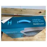 Homedics Collapsible Footbath With Invigorating Bubbles 16 "X14.5"X8.5"