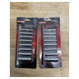 Lot of 2 - Ultra Steel 9 Piece Metric 3/8" Drive 6 Point Deep Socket Set (0710259)