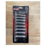 Lot of 2 - Ultra Steel 9 Piece Metric 3/8" Drive 6 Point Deep Socket Set (0710259)