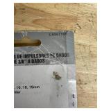 Lot of 2 - Ultra Steel 9 Piece Metric 3/8" Drive 6 Point Deep Socket Set (0710259)