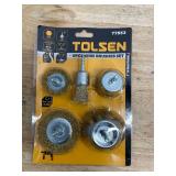 Tolsen 5 Pc Wire Brush Set (0710253.05)