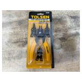 TOLSEN 4 In 1 Circlip Pliers Set (0710253.75)