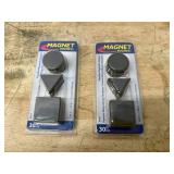 MAGNET SOURCE Lot of 2 - Flexible Magnet Shapes 07257 (0710256.46)