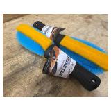 Carrand Lot of 2 -  92012 AutoSpa Deluxe Grip Tech Wheel and Brake Dust Brush (0710254)