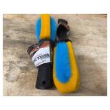 Carrand Lot of 2 -  92012 AutoSpa Deluxe Grip Tech Wheel and Brake Dust Brush (0710254)