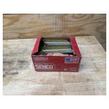 SENCO Framing Nails,3.25" L,Plain,PK2500: Framing Nails, Flat, Smooth, 3 1/4 in Overall Lg, 2,500 PK
