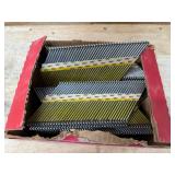 SENCO Framing Nails,3.25" L,Plain,PK2500: Framing Nails, Flat, Smooth, 3 1/4 in Overall Lg, 2,500 PK