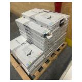 LIFEPROOF Lot of 25 Cases of- Luminescent Sky 6 MIL x 12 in. W x 24 in. L Click Lock Waterproof Vinyl Tile Flooring (20.7 sqft/case) (Total of 517.50 sqft)