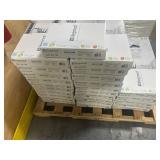 LIFEPROOF Lot of 25 Cases of- Luminescent Sky 6 MIL x 12 in. W x 24 in. L Click Lock Waterproof Vinyl Tile Flooring (20.7 sqft/case) (Total of 517.50 sqft)