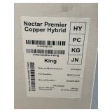 NECTAR 14" Premier Copper Hybrid Mattress- King