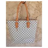 White Tote Handbag