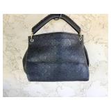 Black Handbag With Shoulder Strap