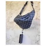 Black Fanny Pack & Key Case
