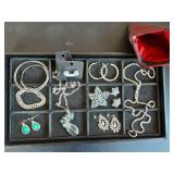Lot Of Assorted Rhinestone Jewelry-Vintage Sarah Coventry