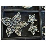 Lot Of Assorted Rhinestone Jewelry-Vintage Sarah Coventry