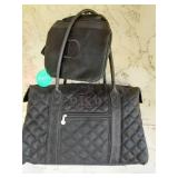 Initials Inc - Monogrammed Duffle & Travel Pouch "D"