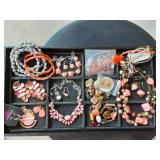 Contents On Tray - Assorted Jewelry