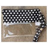 Clear Festival/Sports Event Pouch With Strap & 2-Matching Wallets