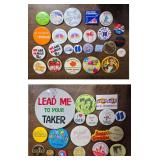 Lot Of Collectible Buttons/Pins