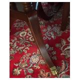 Elegant Drexel Heritage Mahogany Dining Room Table with Eight Chairs