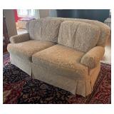 Elegant Pearson Loveseat Sofa with Classic Floral Upholstery