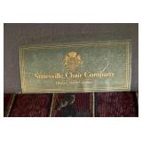 Pair of Statesville Chair Company Upholstered Armchairs