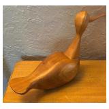 Variety of Wooden Fish and Duck Decorative Figurines