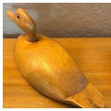 Variety of Wooden Fish and Duck Decorative Figurines