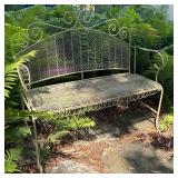 Outstanding Ornate Outdoor Bench