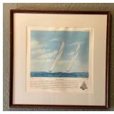 American, Mayflower, Columbia and Vigilant Boat Prints
